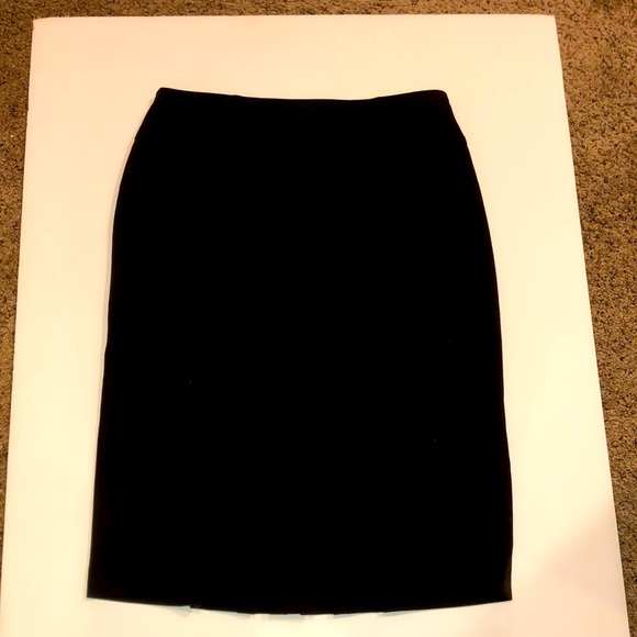 Grace Elements Dresses & Skirts - Women’s Black Pencil Skirt, Fake Pockets on front, Zips in Back, Size 12,